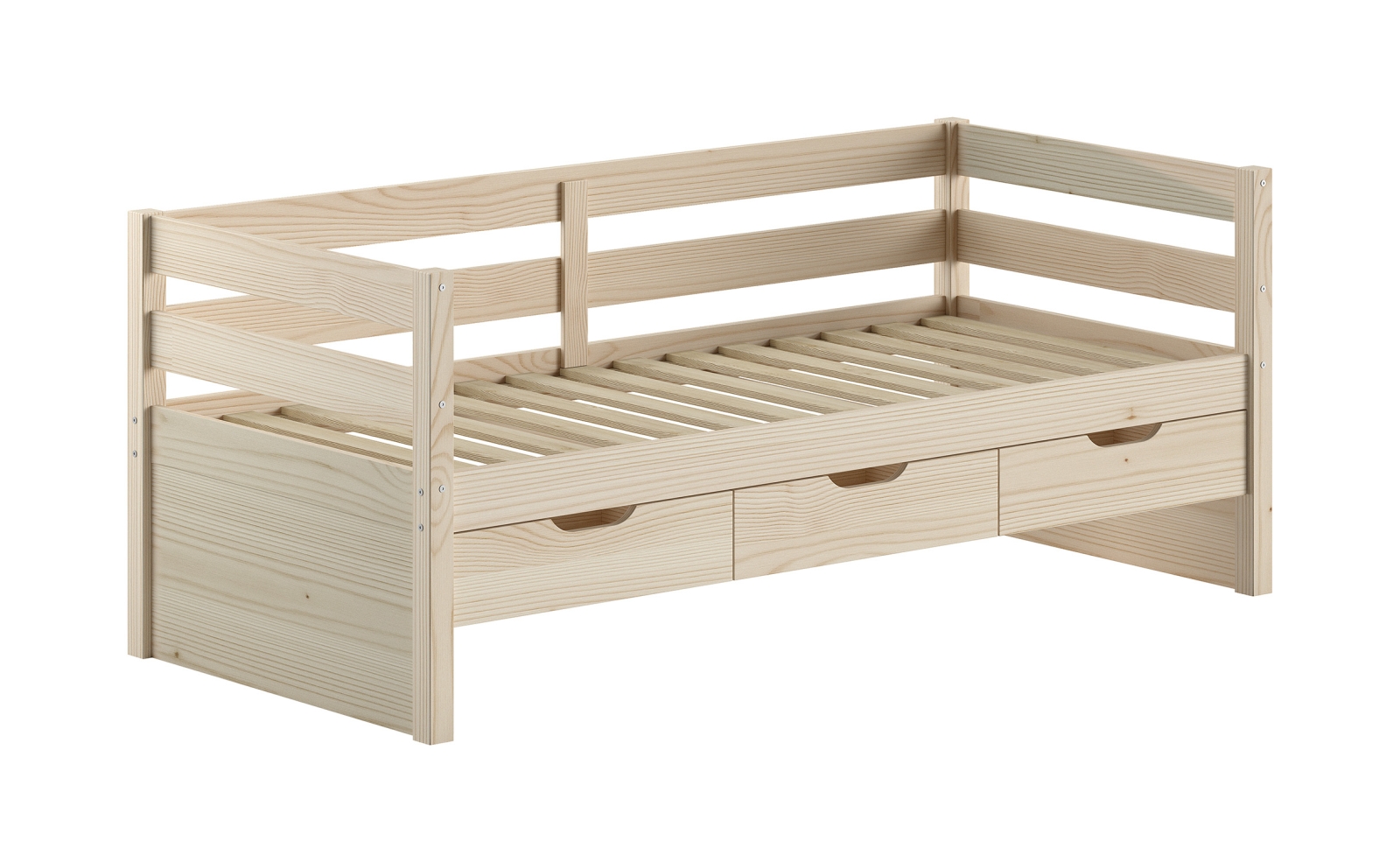 VIPACK - MARGRIT KAJUITBED (92) 90 x 200 cm MILKY PINE