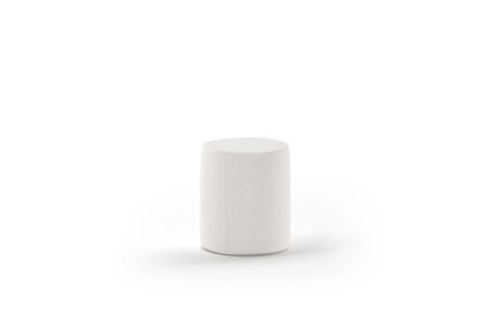 VIPACK - MOON POEF BOUCL? WIT