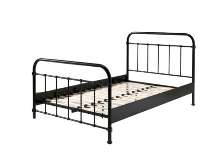 VIPACK - NEW YORK BED 120 x 200 cm ZWART