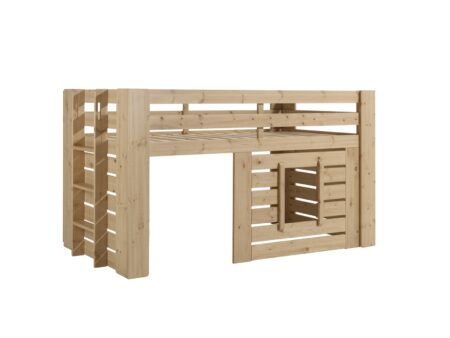 VIPACK - OLIVER HALFHOOGSLAPER 90 x 200 cm NATUUR