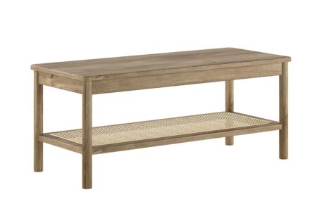VIPACK - OLIVE BEDBANK ROTAN EIK