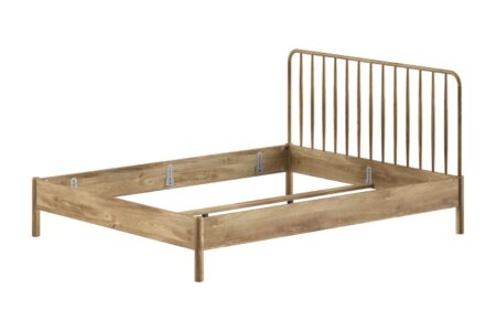 VIPACK - OLIVE BED 160 x 200 cm SPINDLE EIK