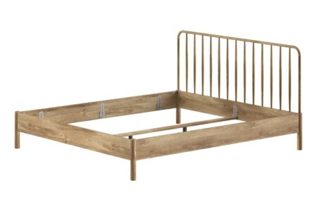 VIPACK - OLIVE BED 180 x 200 cm SPINDLE EIK