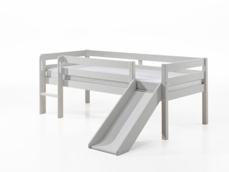 VIPACK - PINO HALFHOOGSLAPER LAAG MET GLIJBAAN 90 x 200 cm WIT