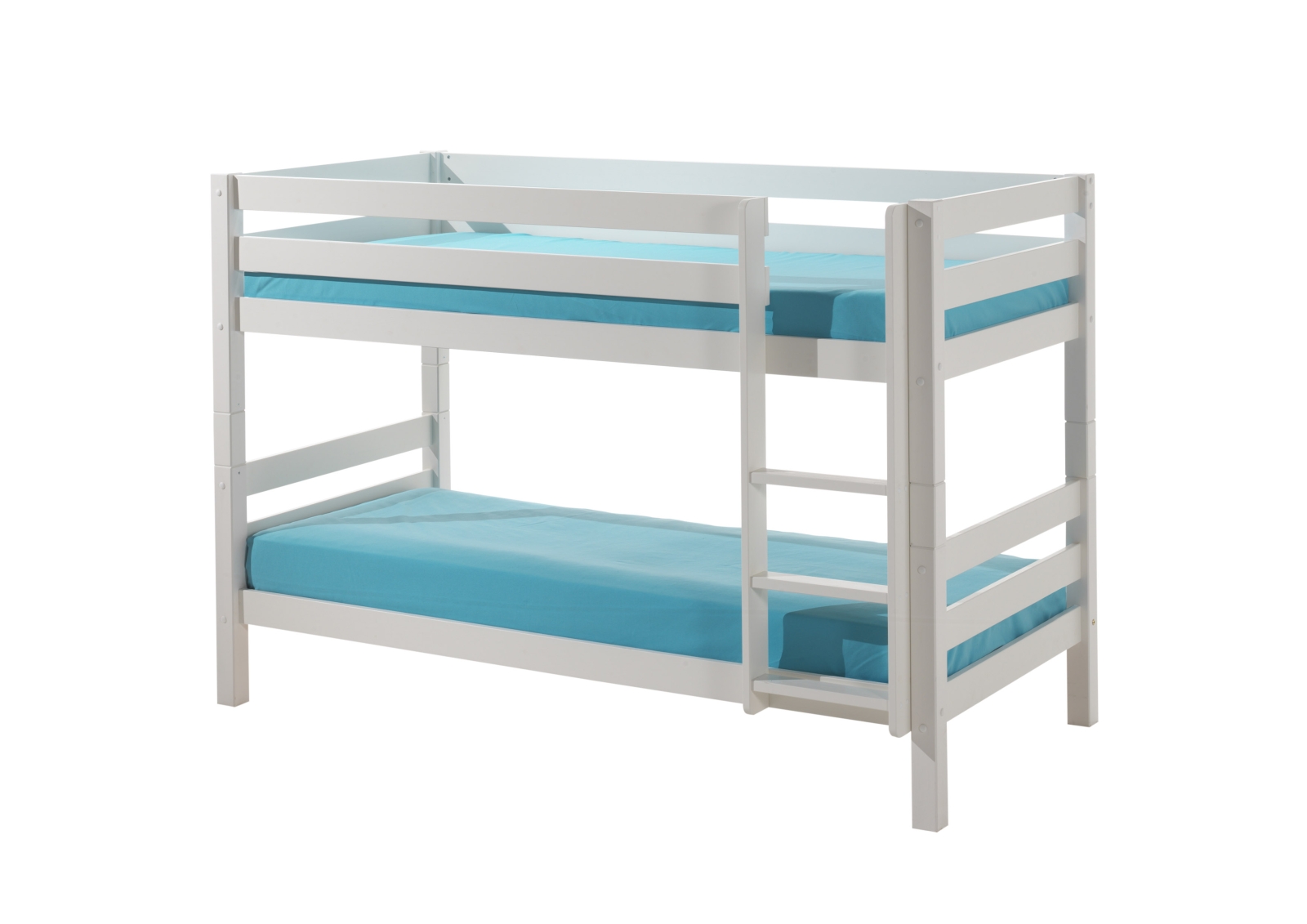 VIPACK - PINO STAPELBED (H 140cm) 90 x 200 cm WIT