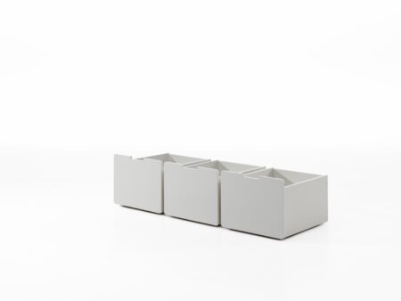 VIPACK - PINO / SCOTT SET VAN 3 LADEN VOOR HALFHOOGSLAPER LAAG WIT