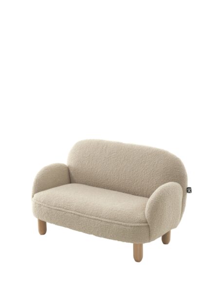 VIPACK - ROCKY SOFA DUBBEL MINI BOUCL? DAVIS BEIGE