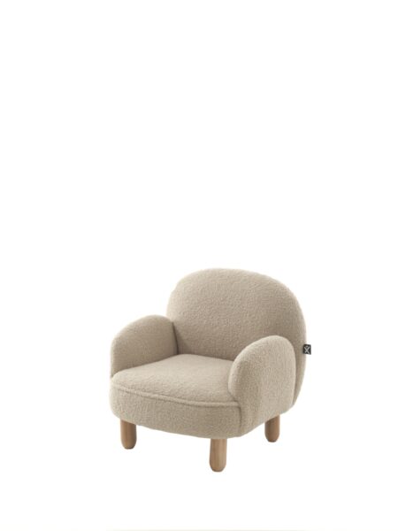 VIPACK - ROCKY SOFA ENKEL MINI BOUCL? DAVIS BEIGE