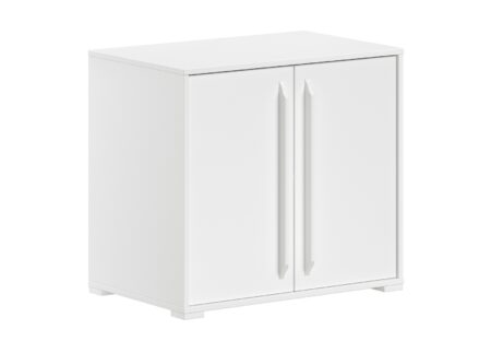 VIPACK - SAM COMMODE 2 DEUREN VOOR HALFHOOGSLAPER WIT