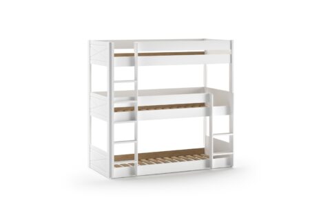 VIPACK - SCOTT TRIPLE STAPELBED 90 x 200 cm WIT