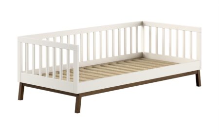 VIPACK - SEZANE KAJUITBED 90 x 200 cm CLAY/WALNOOT