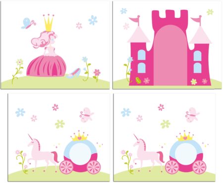 VIPACK - TEXTILES PRINCESS SPEELGORDIJN VOOR HALFHOOGSLAPER PINO/SCOTT