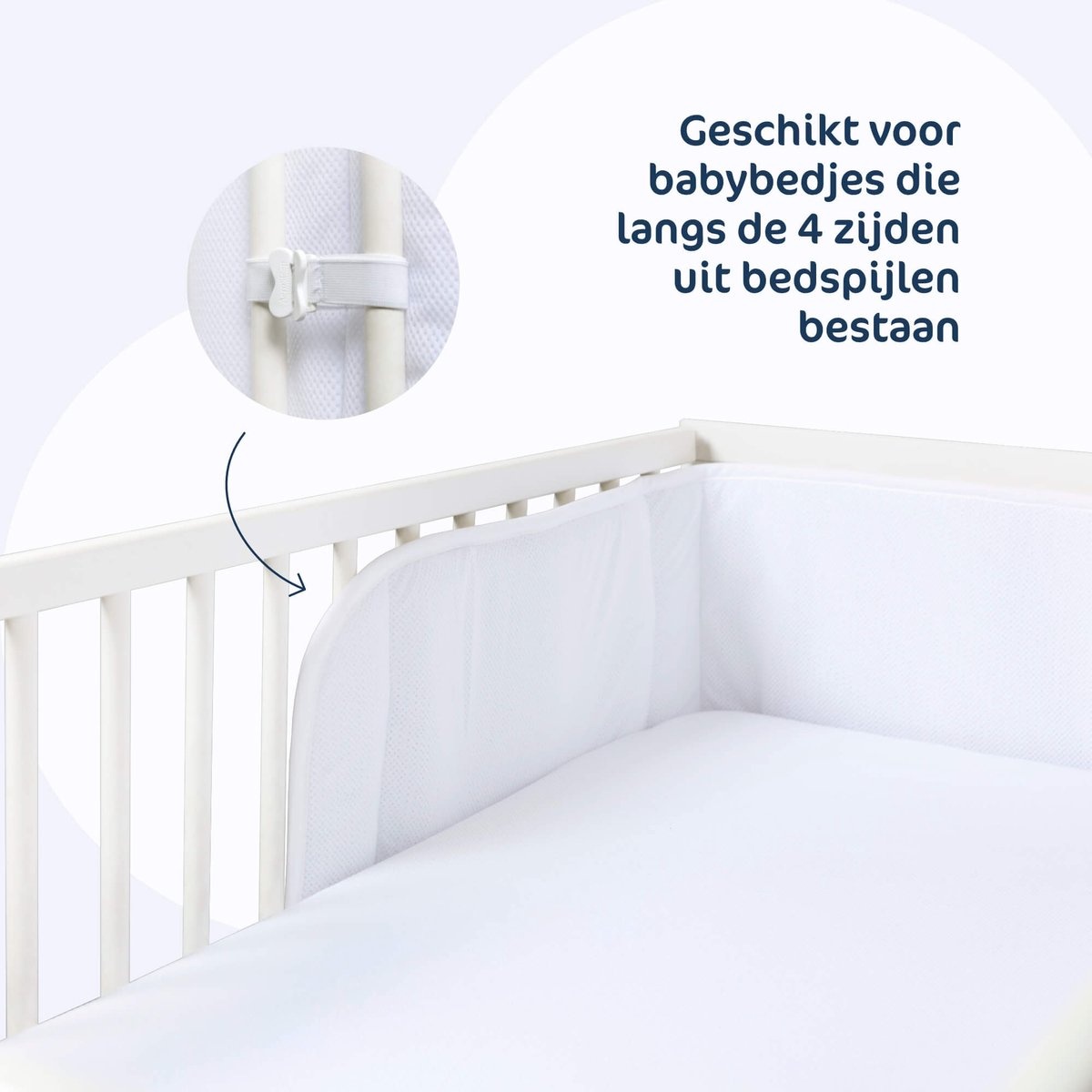 Aerosleep - Sleep Safe Bed Bumper 180 x 60 Almond