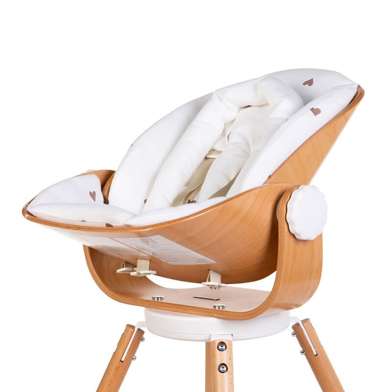 Childhome - Evolu Newborn Comfortkussen - Jersey - Hearts