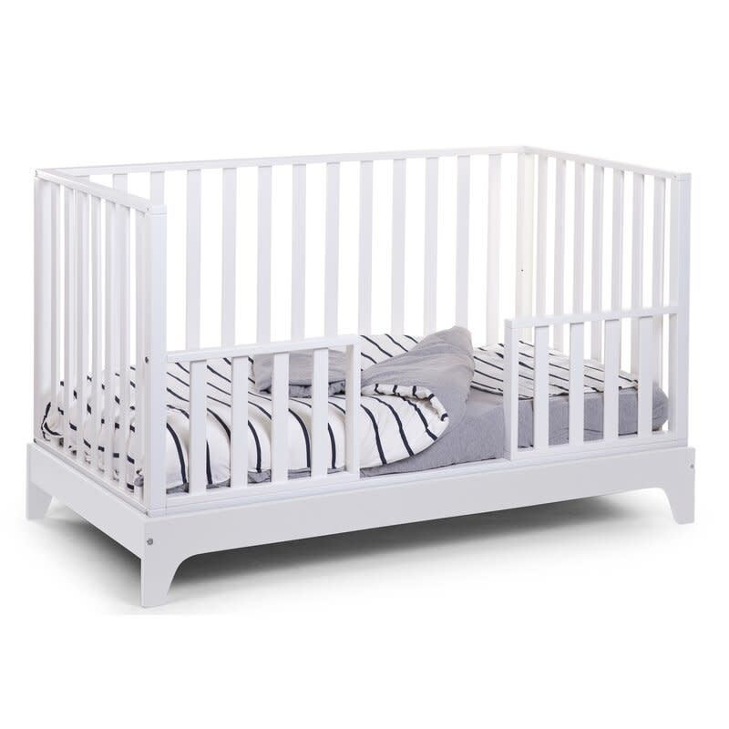 Childhome - Meegroeibed Ref 17 + Frame - 70x140 Cm - MDF Hout - Wit