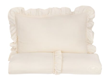 Cotton & Sweets - Junior bed linen without filling Boho Vanilla