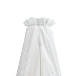 First - canopy for cot VICTOIRE - white