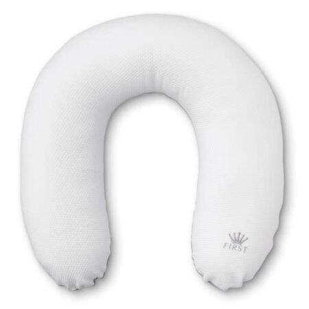 First - maternity pillow WAVE ESSENTIALS GREY - white-grey