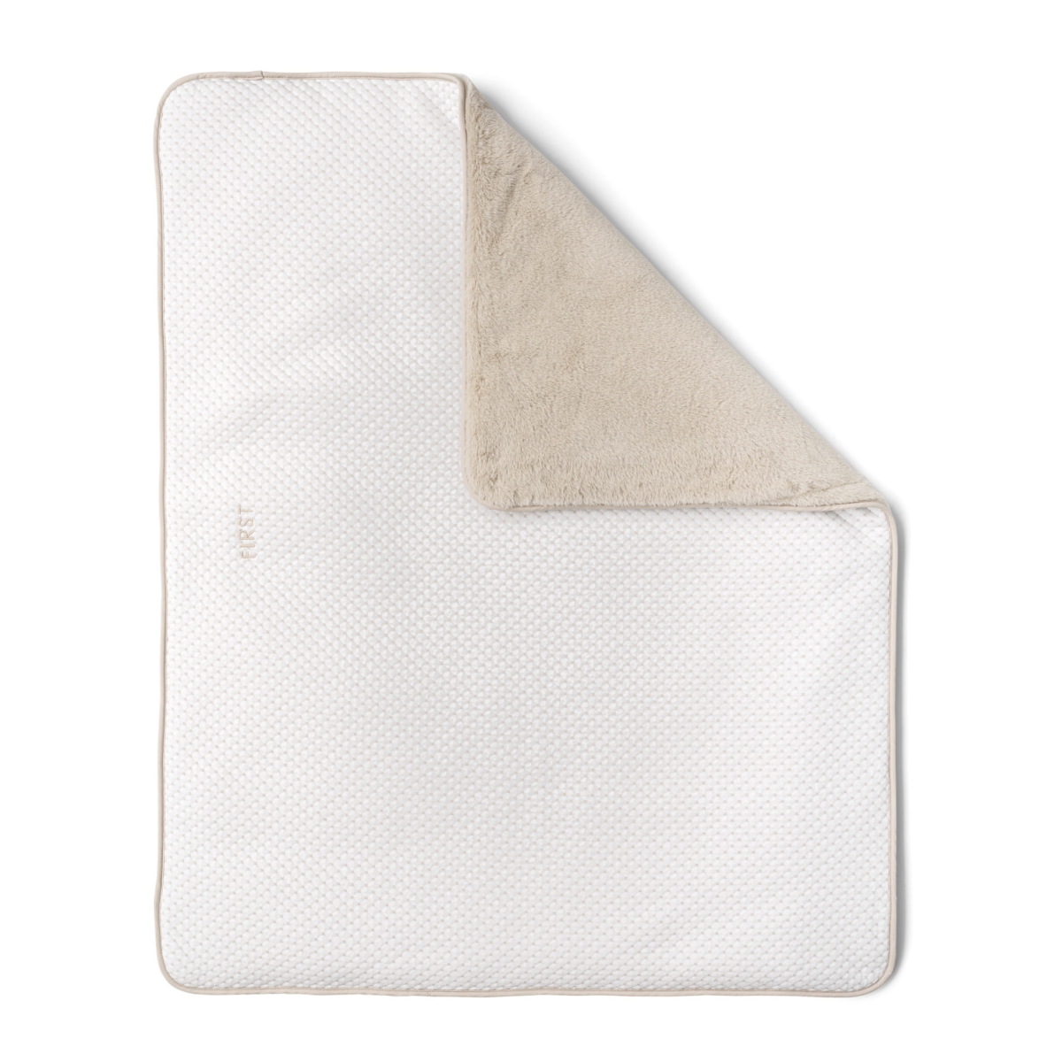 First - rug for cot TOBE SILENT SANDS - white-beige