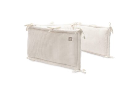 Jollein - Boxbumper 180x30cm Cloudy Rib - Oatmeal
