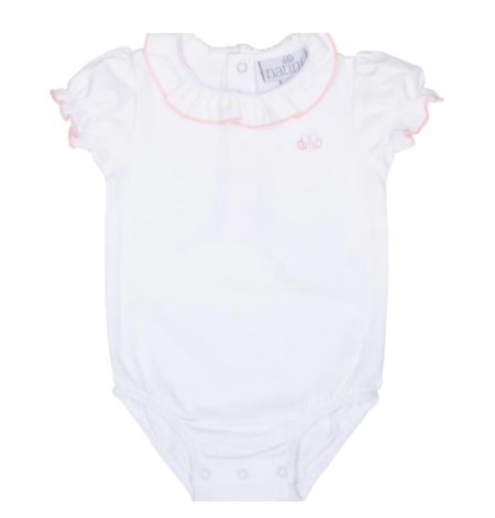 Natini - Top Body Claire - White/Pink