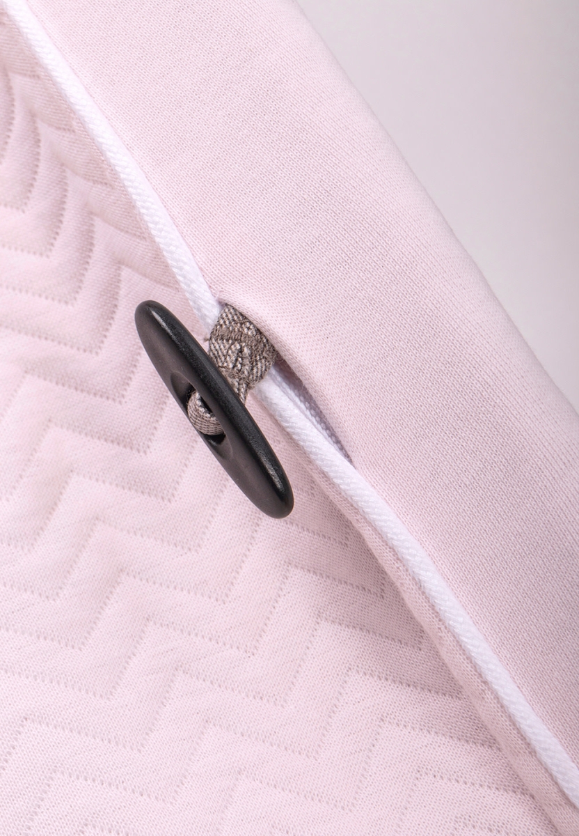 Poetree Kids - Beschermhoes voor BabyBjörn wipstoel - Chevron Light Pink