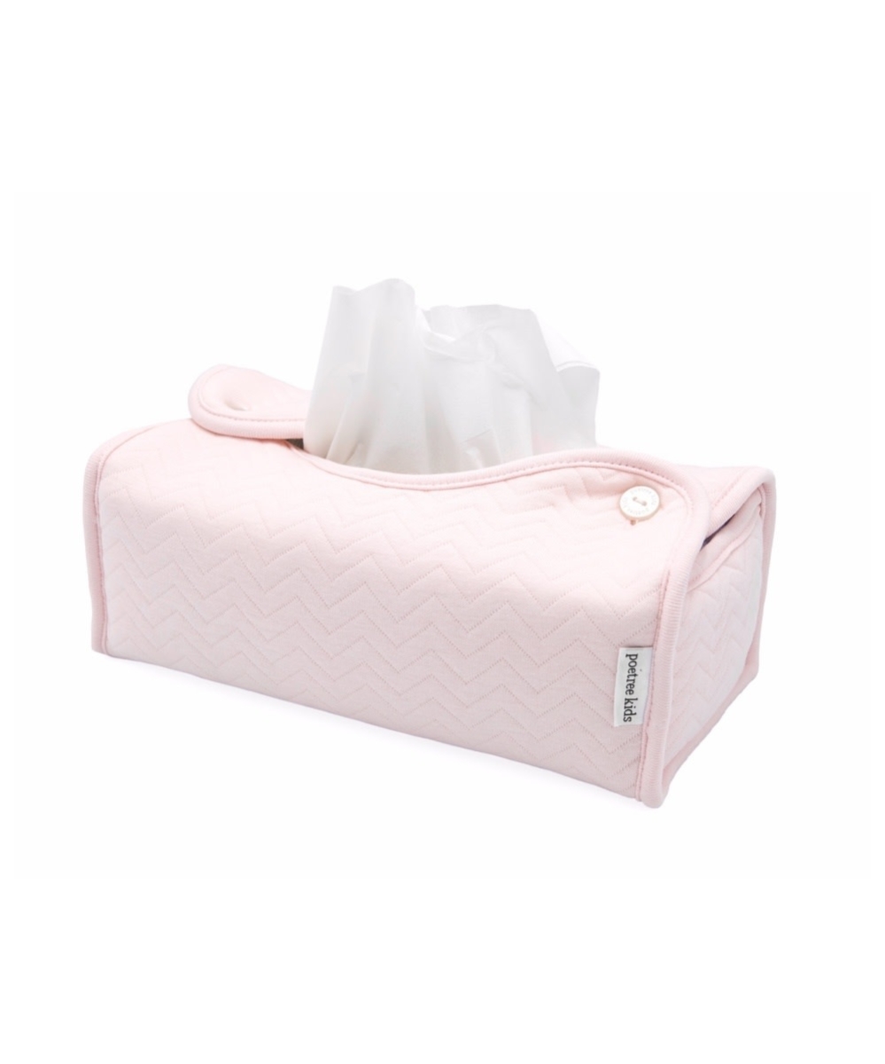 Poetree Kids - Tissue box hoes - Chevron Light Pink