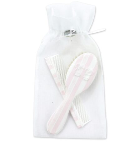 Tartine et Chocolat - Garda Brush and comb set - Pink