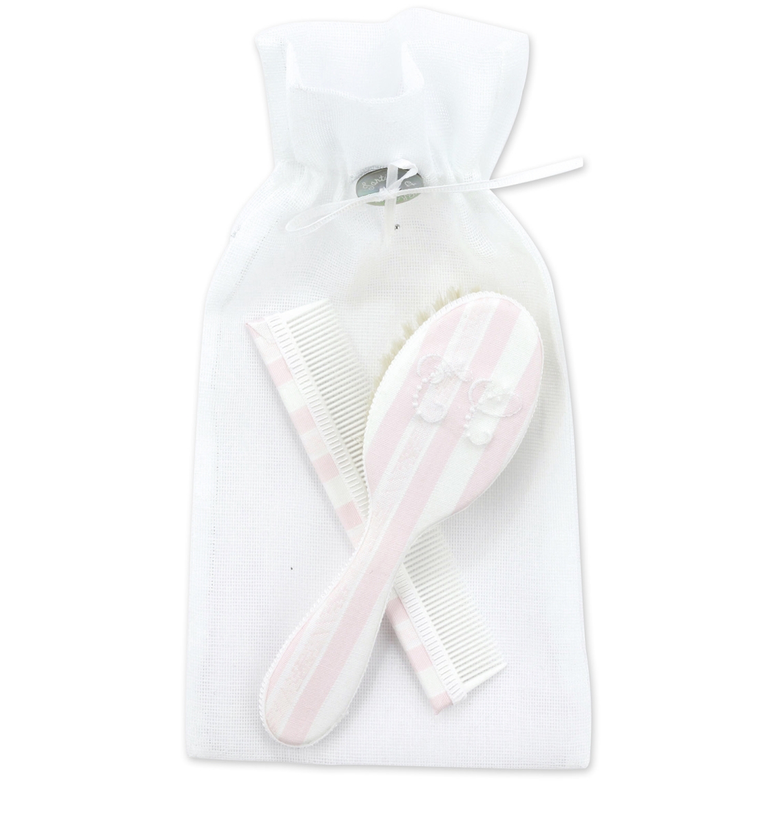 Tartine et Chocolat - Garda Brush and comb set - Pink