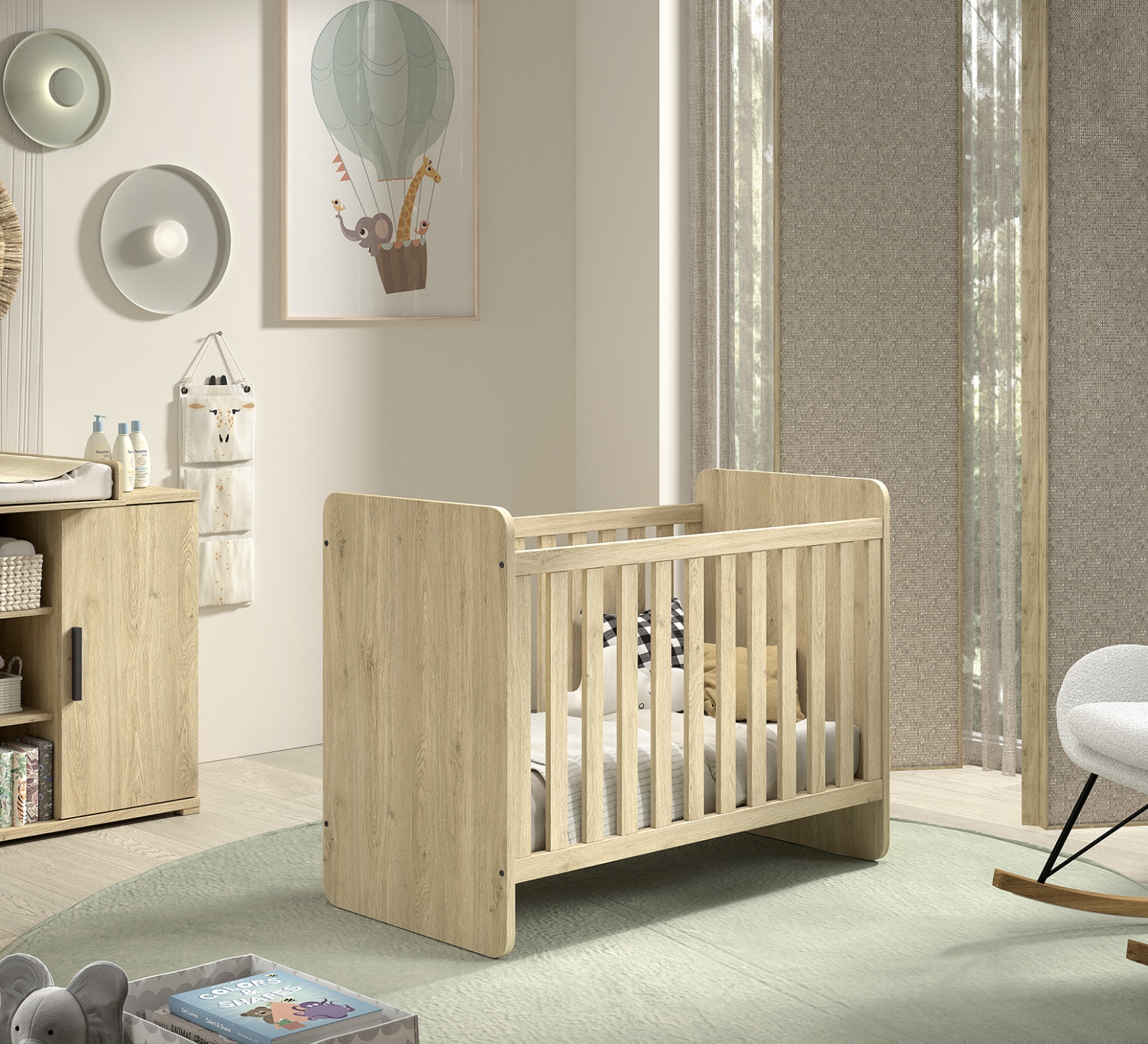VIPACK - SAM DOORGROEIBED 60 x 120 cm + 90 x 200 cm EIK