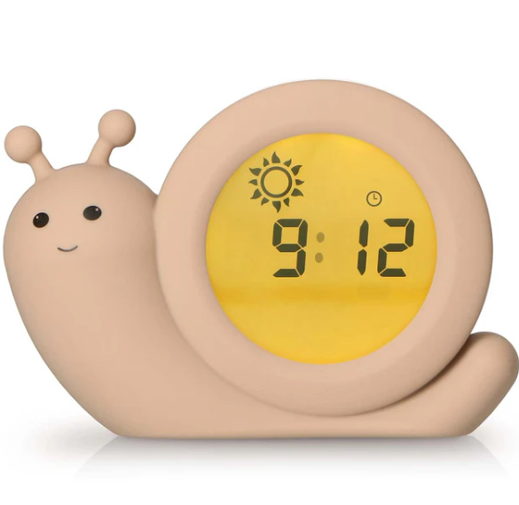 Alecto - Sleep trainer, night light and alarm clock - Simon Slak - Taupe