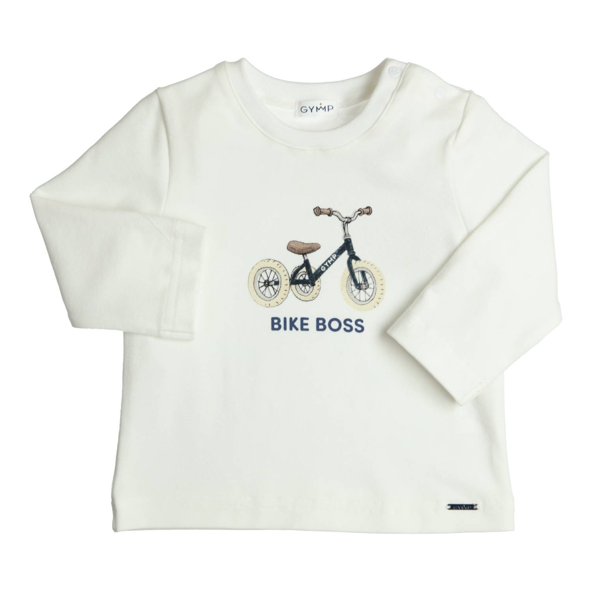 Gymp - Longsleeve Aerodoux Bike Boss - Off White - Navy