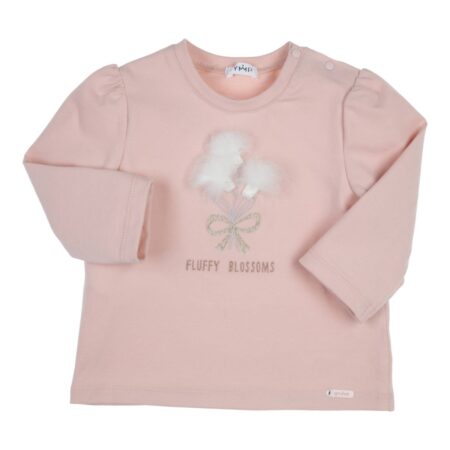 Gymp - Longsleeve Aerodoux Fluffy Blossoms - Oud Roze