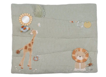 Little Dutch Toys - Activiteiten speelkleed - Safari Friends