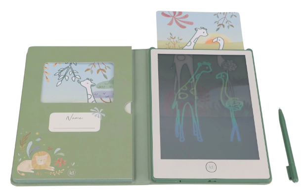 Little Dutch Toys - Tekentablet - Safari Friends groen