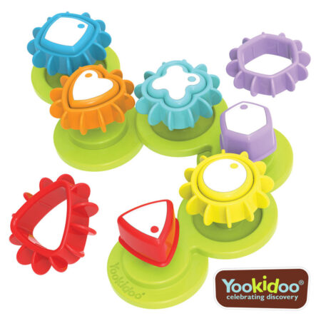 Yookidoo - Shape 'N' Spin Gear Sorter