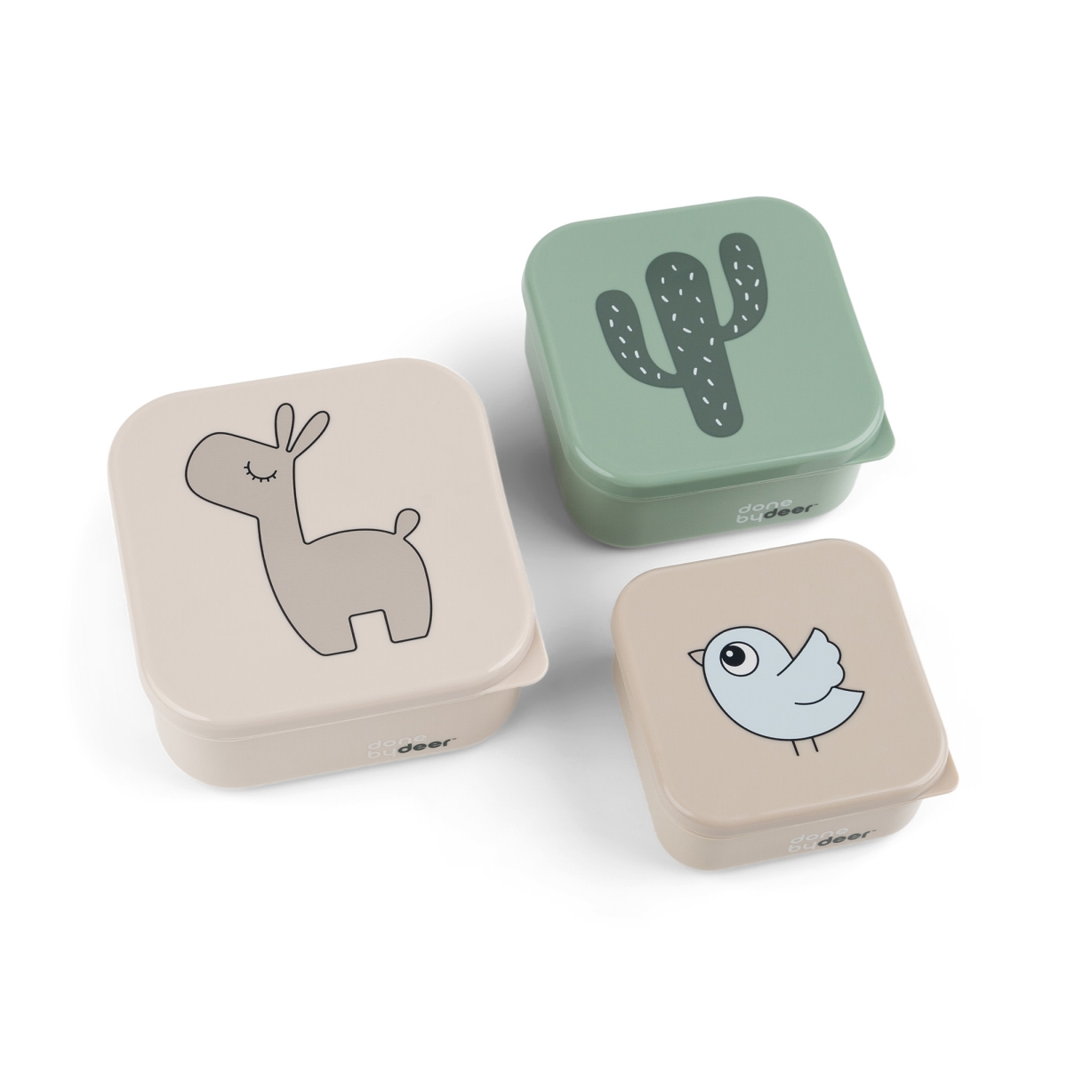 Done by Deer - Snack box set 3 pcs Lalee Sand mix