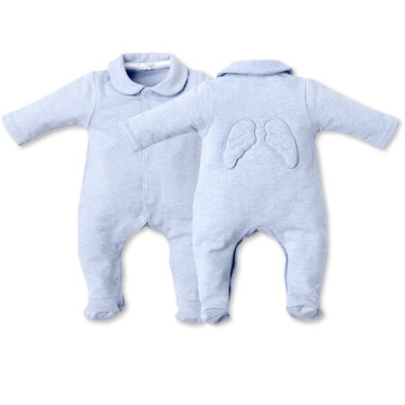 First - rompersuit ANGEL ESSENTIALS AZZURO