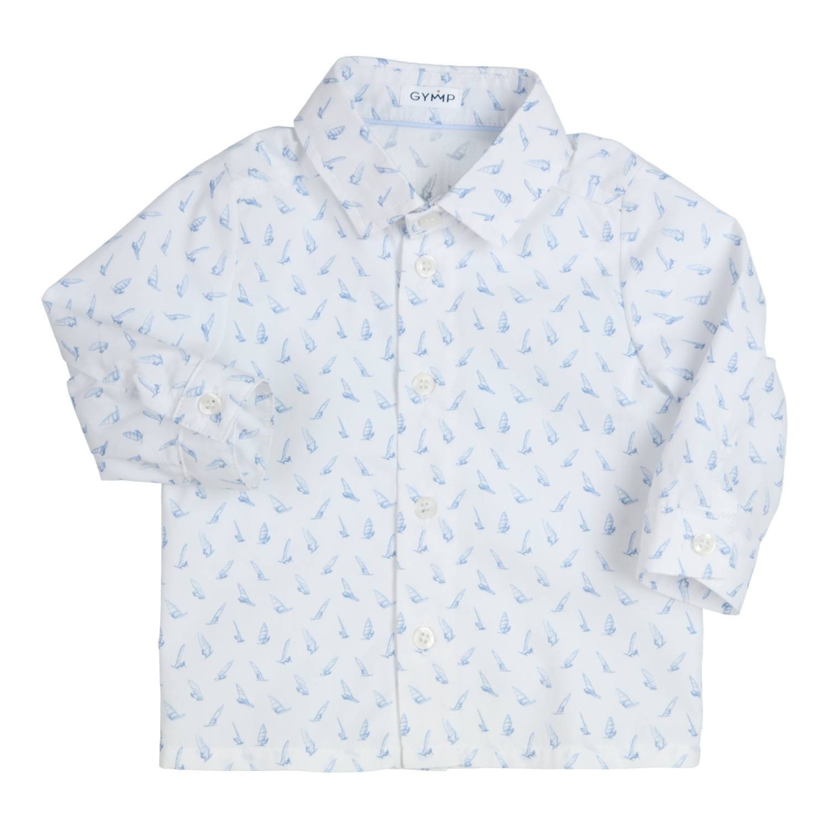 Gymp - Shirt Sale - White - Light Blue