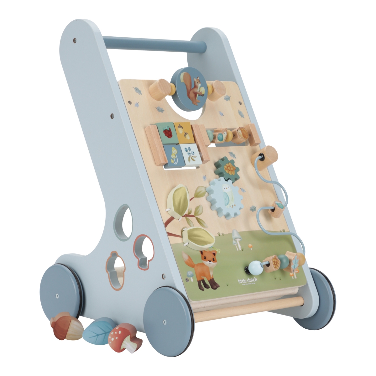 Little Dutch Toys - Activiteiten loopwagen - Forest Friends FSC