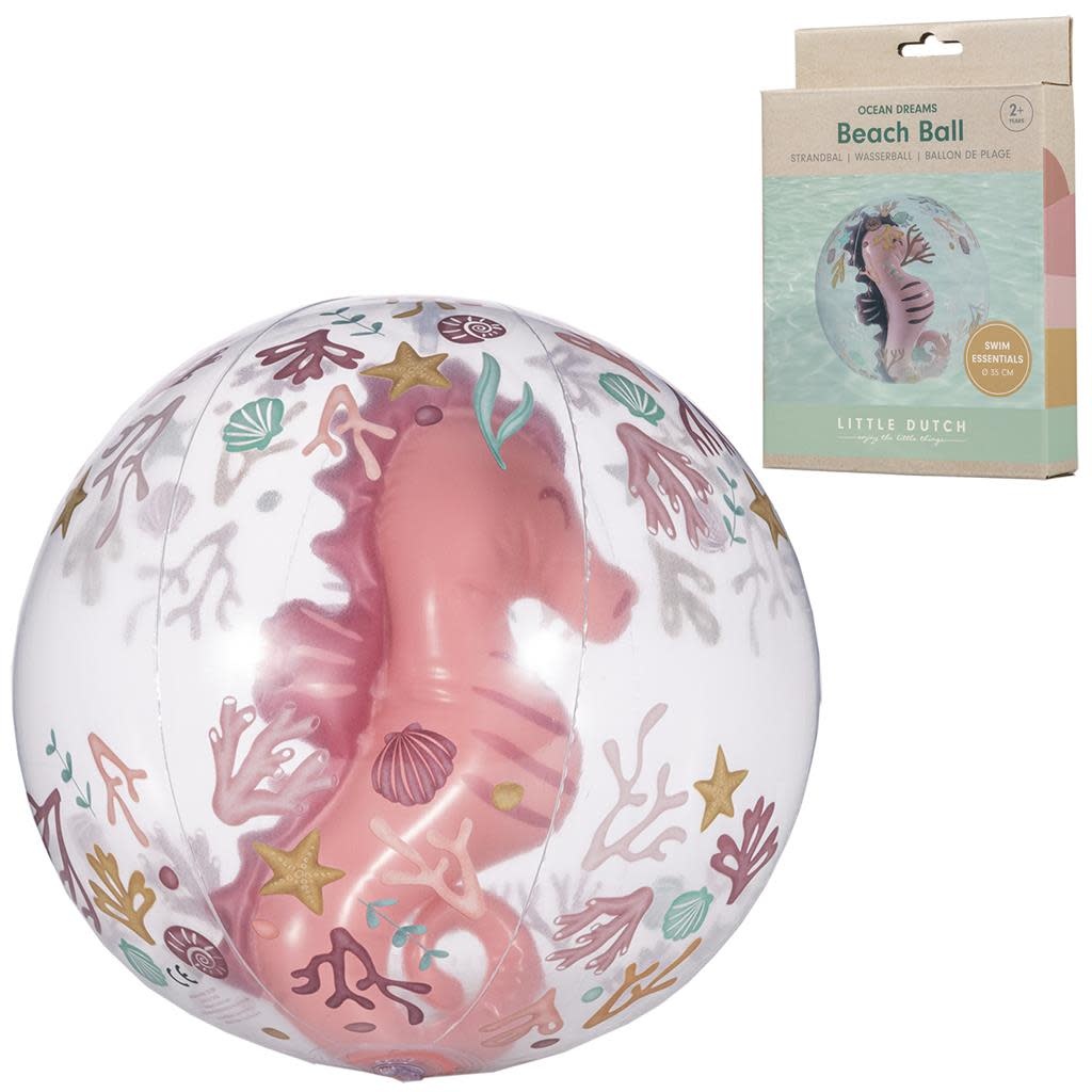 Little Dutch Toys - Ocean Dreams Strandbal 3D Figuur - Roze