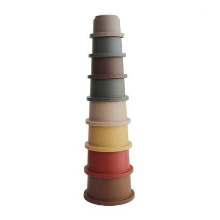Mushie - Stacking Cup - Retro