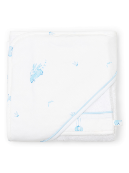 Poetree Kids - Badcape & washandje Dieren - Blue Dreams Collection