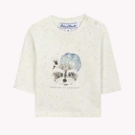 Tartine et Chocolat - Tshirt lange mouwen - Nacre