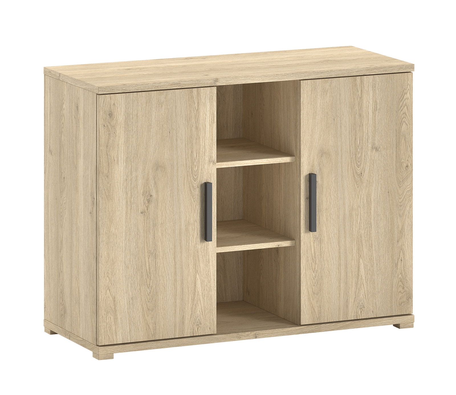 VIPACK - SAM COMMODE 2 DEUREN EIK