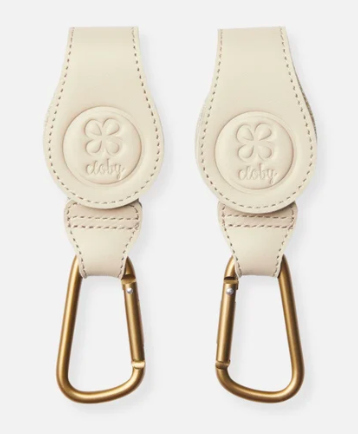 Cloby - kinderwagenhaken - beige