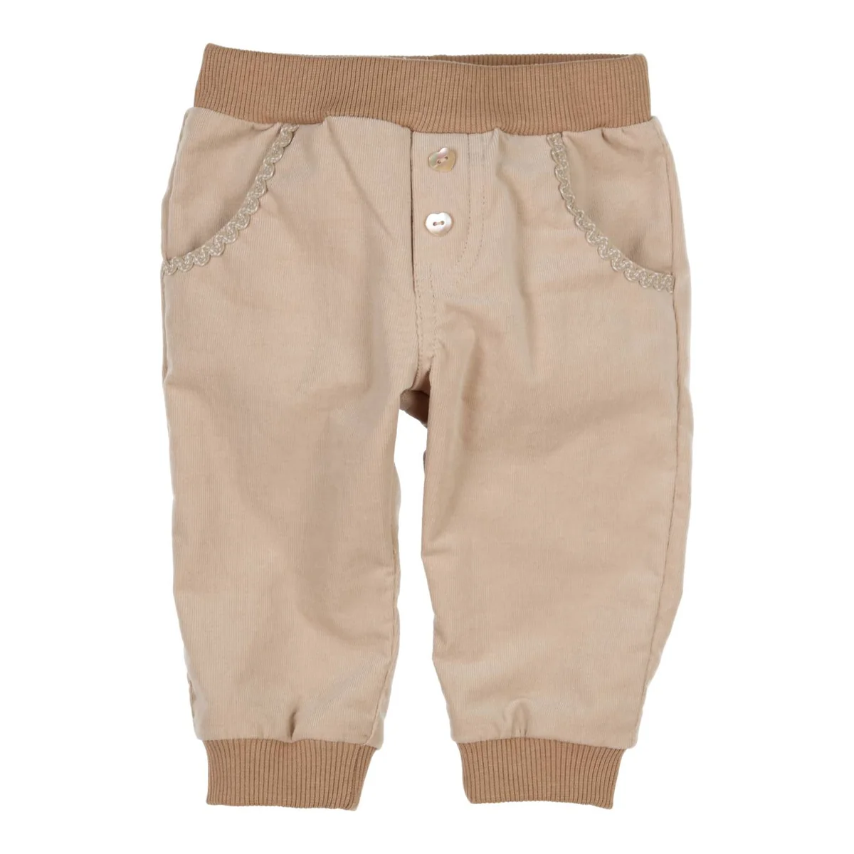 Gymp - lange broek pandour - beige
