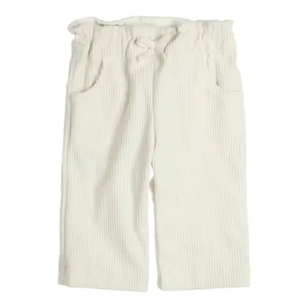 Gymp - lange stoffen broek - gebroken wit