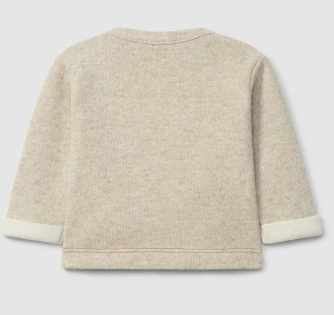 Laranjinha - trui met jeep - beige