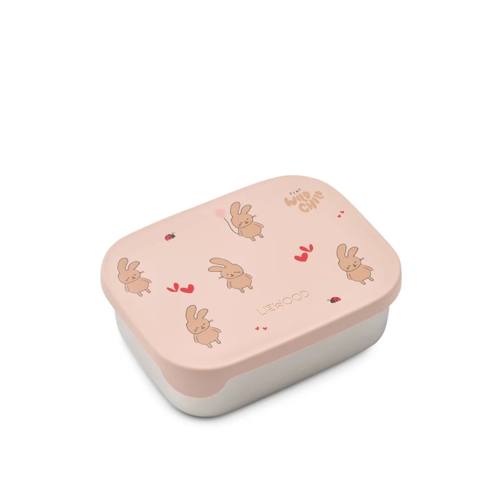 Liewood - Arthur Printed lunchbox - Wild child - Rosey